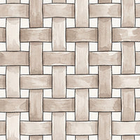 Percale weave diagram — one-over, one-under plain weave