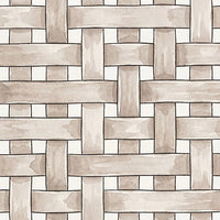 Sateen weave diagram — four-over, one-under sateen weave