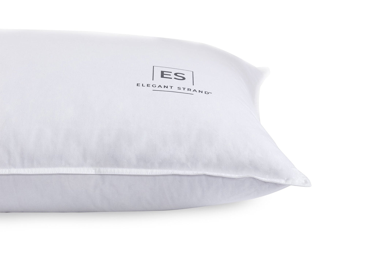 European Goose Down Feather Pillows Elegant Strand Elegant Strand