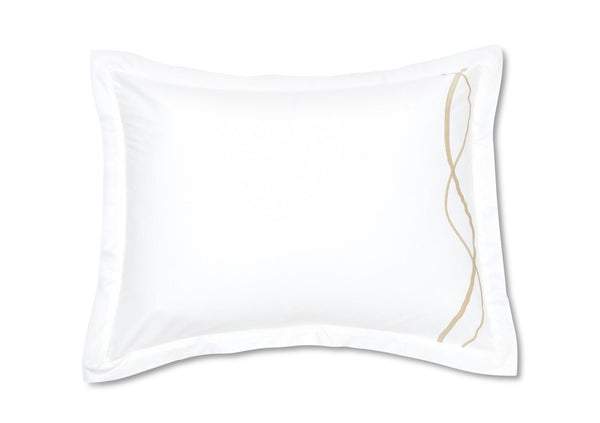 Capri Embroidered Sham - Elegant Strand