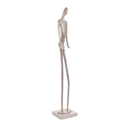 Nickel Figure Three Sculpture - Elegant Strand