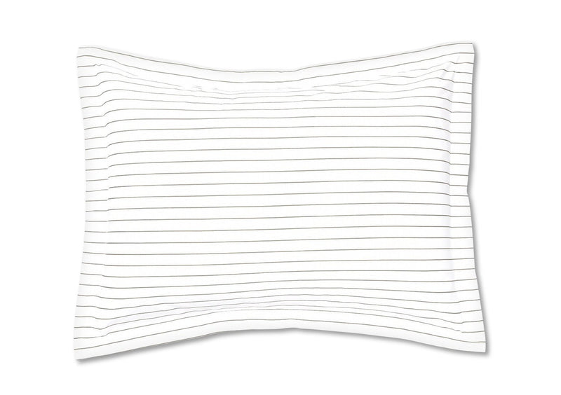 Portofino Pinstripe Sham - Elegant Strand