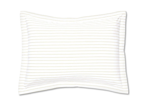 Portofino Pinstripe Sham - Elegant Strand