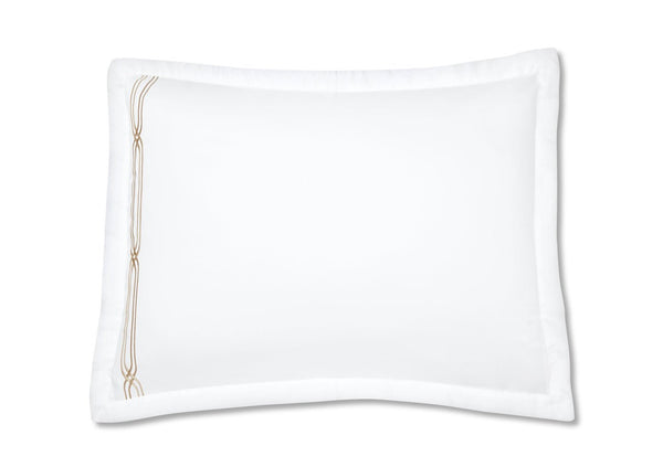 Saint Tropez Embroidered Sham - Elegant Strand